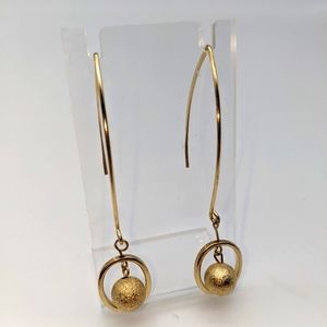 Carole Gold-tone Dangle Earrings